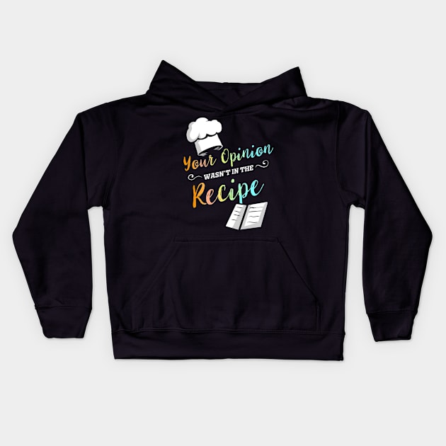 Lunch Lady School Cafeteria Worker Kids Hoodie by ChrisselDesigns